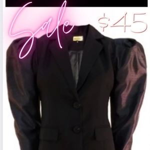 Puffy Sleeve Blazer